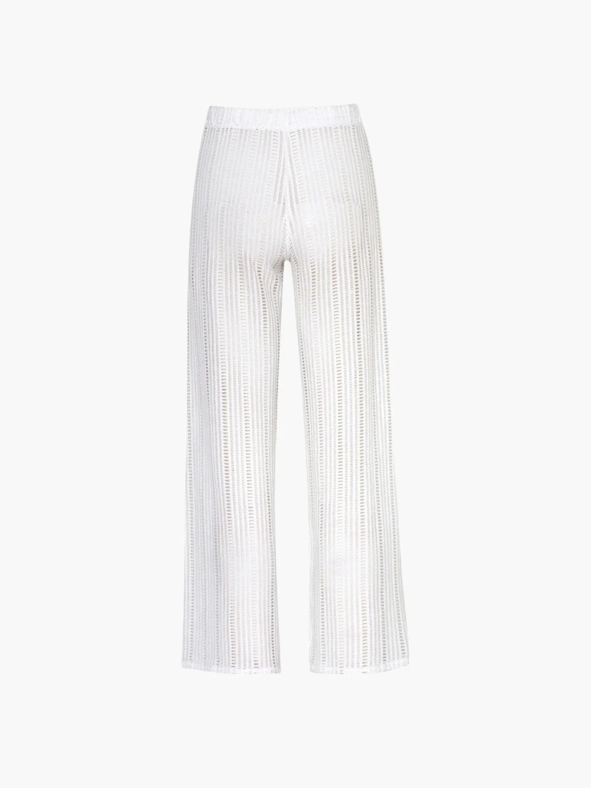 Adele Trousers | Ivory Geometric