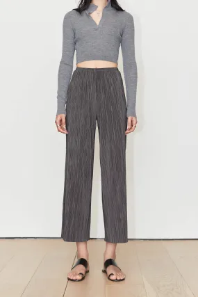 Airy Issey Miyake Inspired Pleated Wide Leg Pants