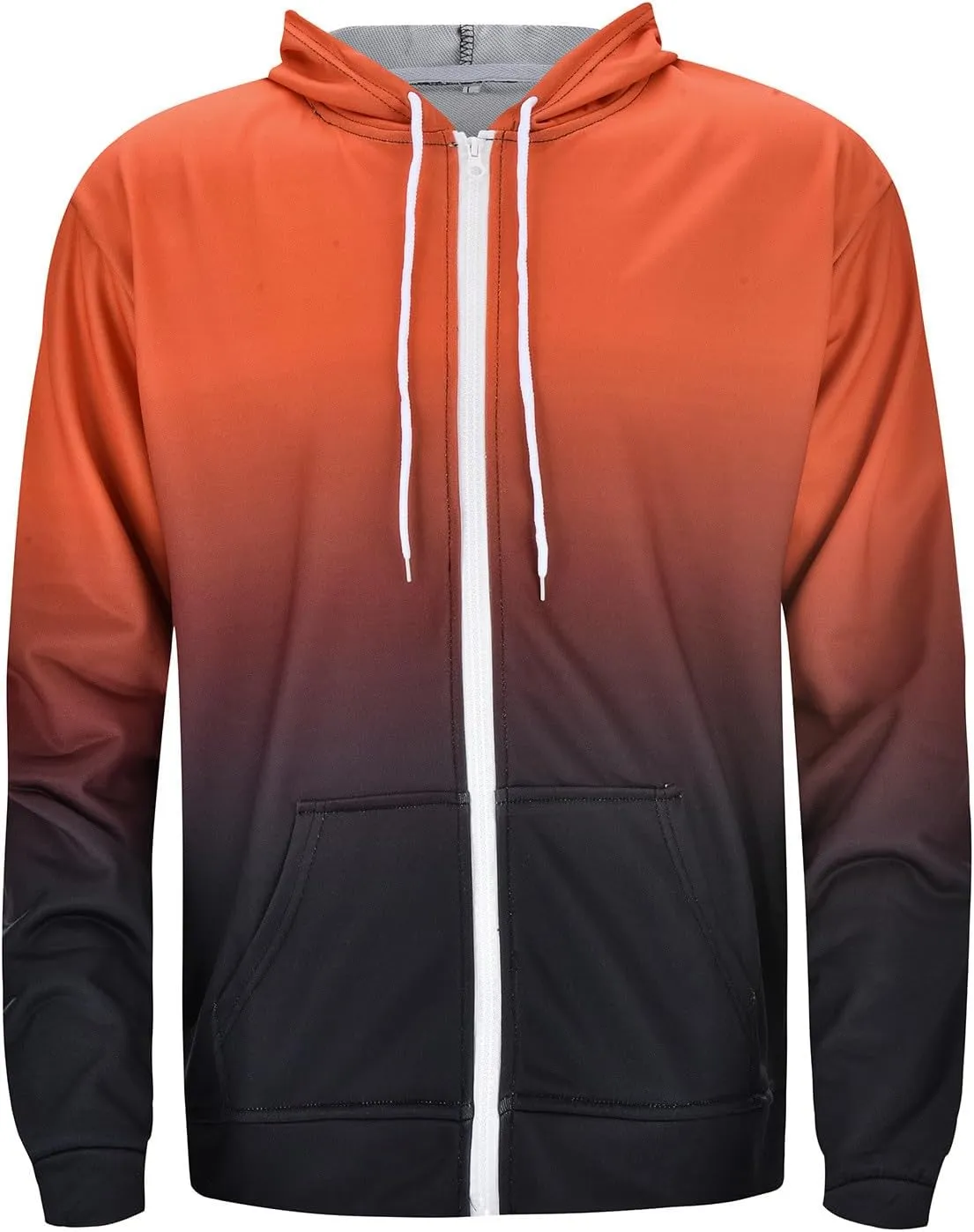 Alalaso Hooded Tshirts Shirts for Men Lightweight Casual Long Sleeve Tops with Hood Regular Fit Fashion Breathable Pullover