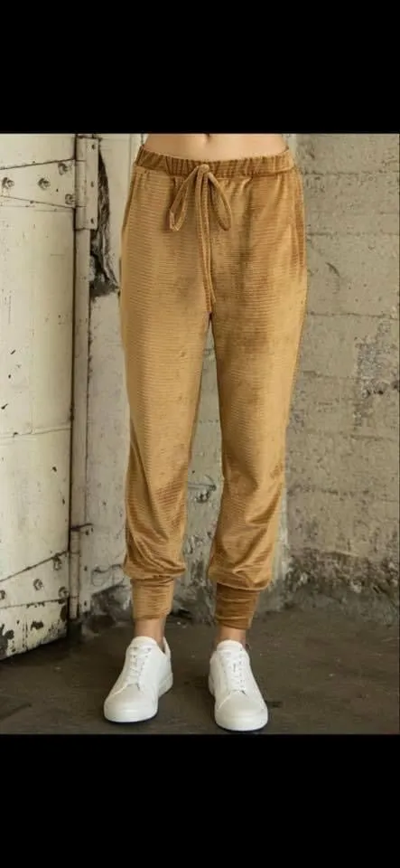 Corduroy joggers
