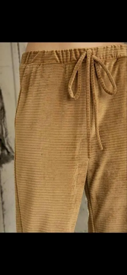Corduroy joggers