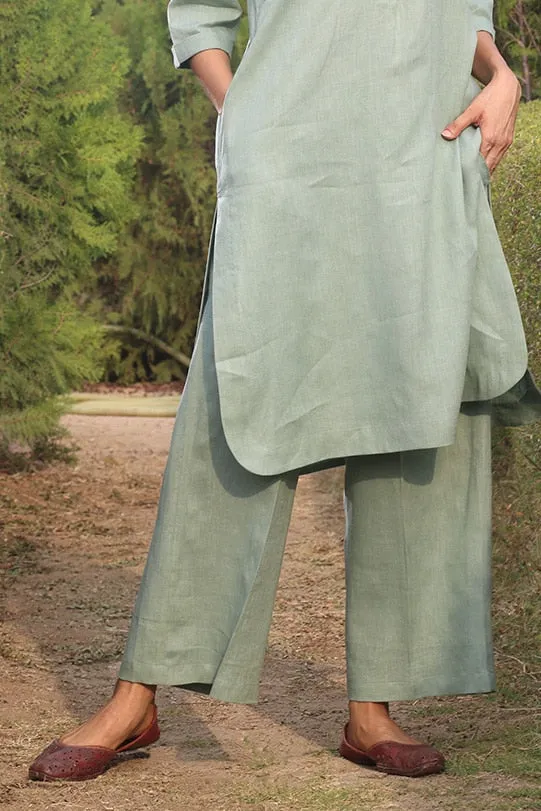 Debbie Linen Pants - Green