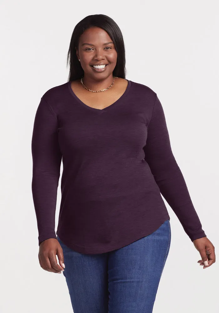 Eva Tunic • Final Sale Deals! - Deep Plum