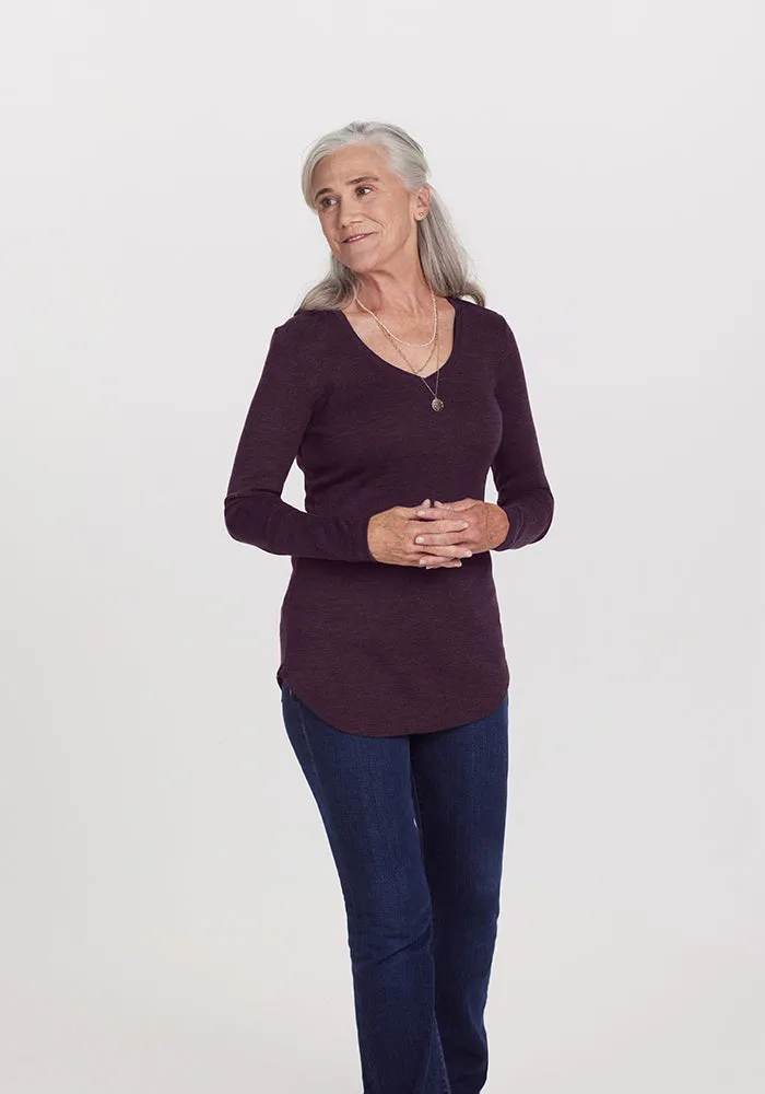 Eva Tunic • Final Sale Deals! - Deep Plum
