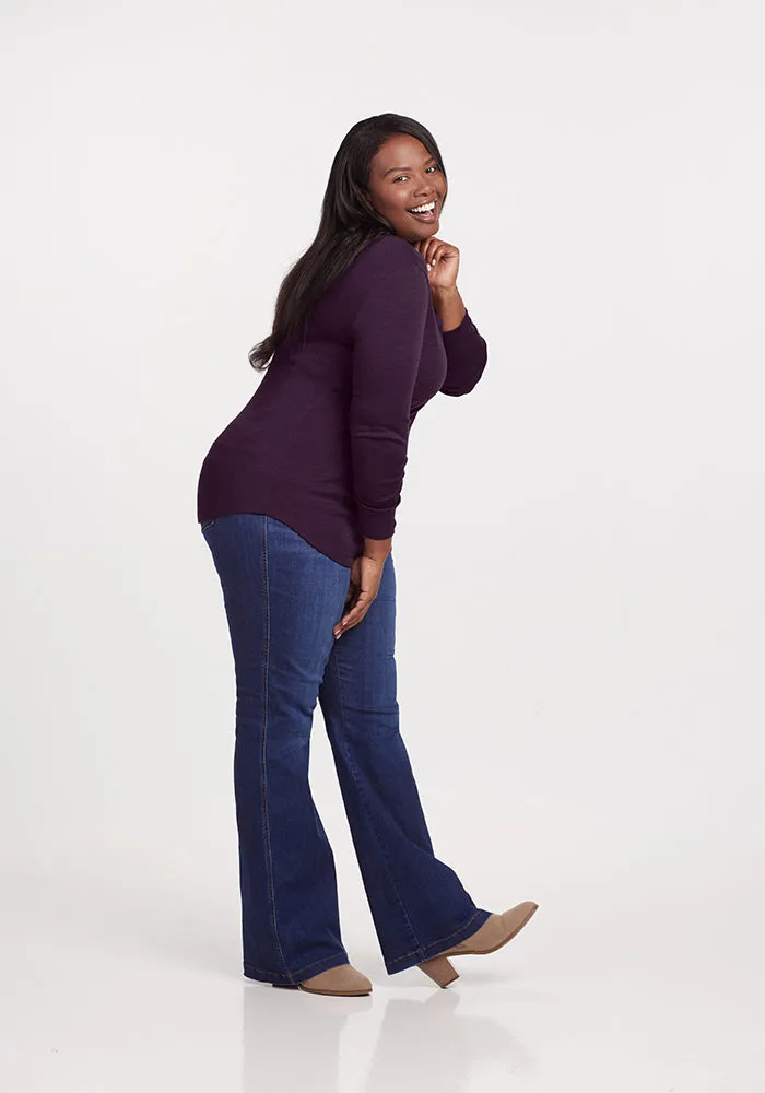 Eva Tunic • Final Sale Deals! - Deep Plum