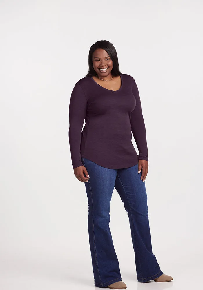 Eva Tunic • Final Sale Deals! - Deep Plum
