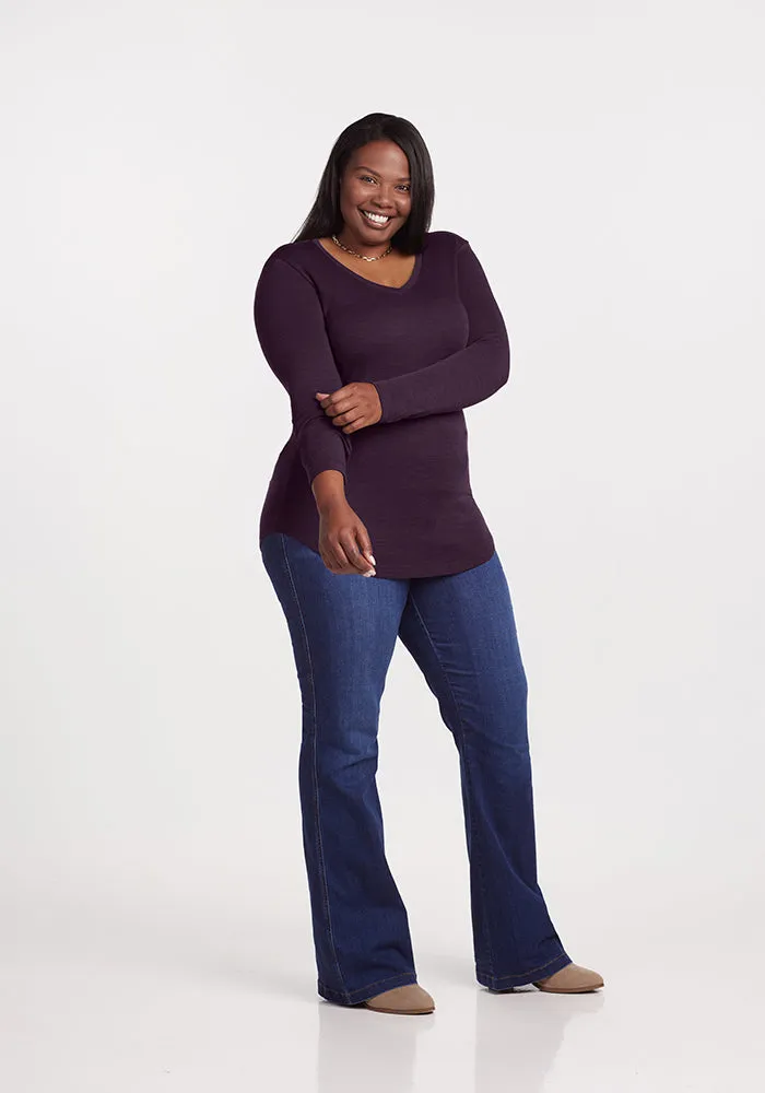 Eva Tunic • Final Sale Deals! - Deep Plum