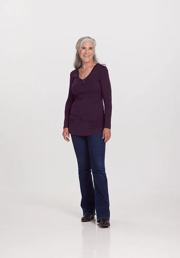 Eva Tunic • Final Sale Deals! - Deep Plum