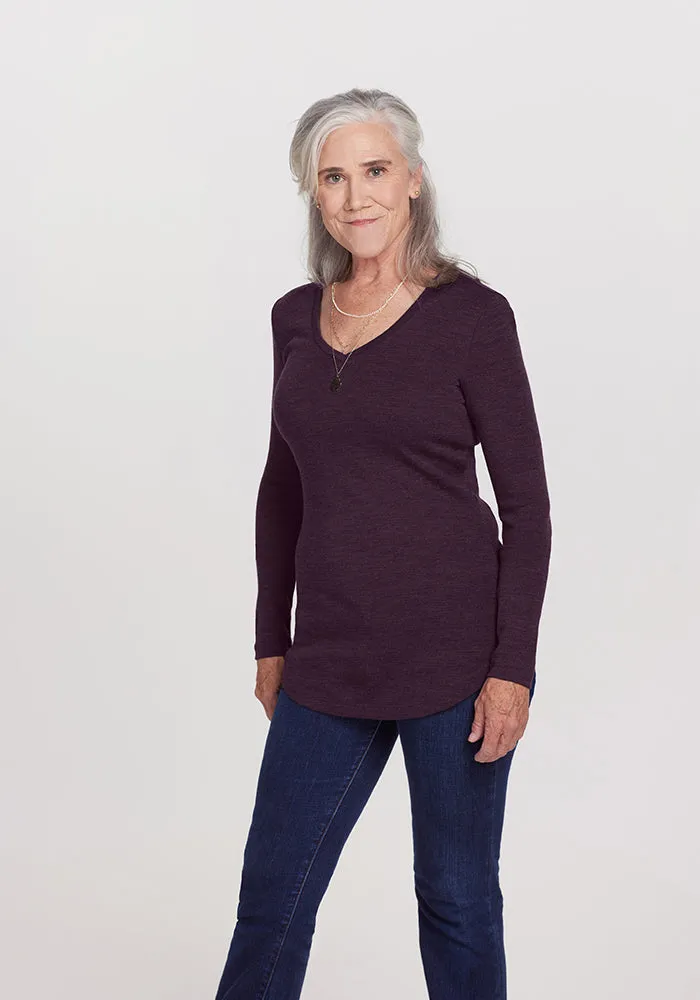 Eva Tunic • Final Sale Deals! - Deep Plum