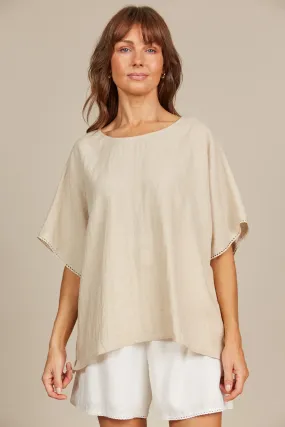 Isle of Mine 'Amelie Relaxed Top' - Canvas
