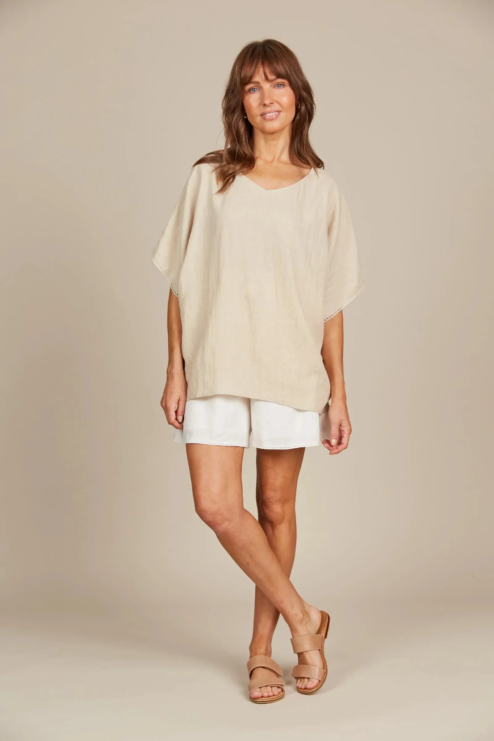 Isle of Mine 'Amelie Relaxed Top' - Canvas