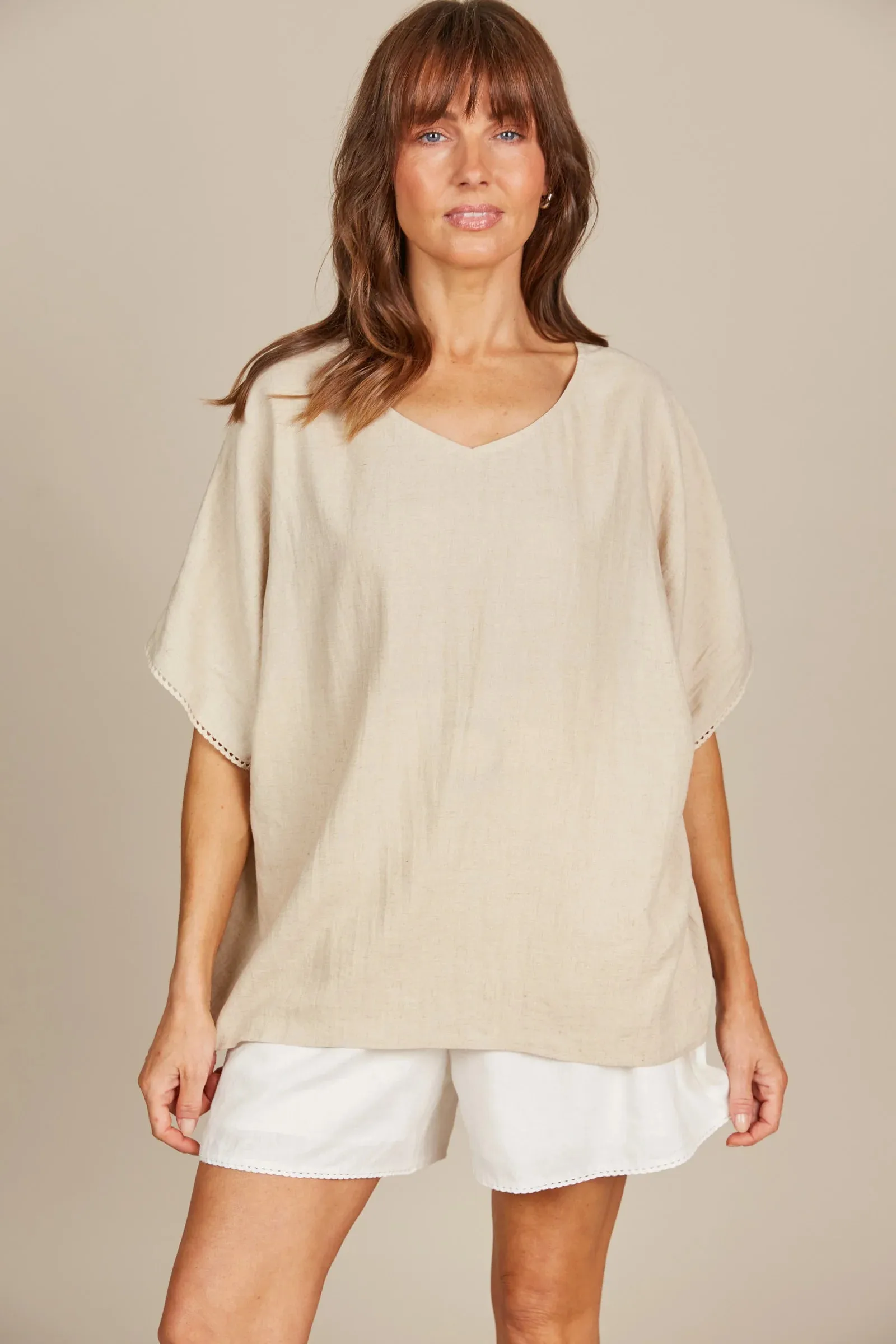 Isle of Mine 'Amelie Relaxed Top' - Canvas