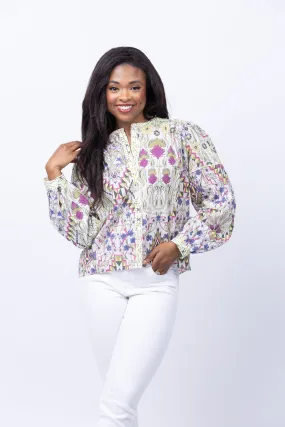 Maria Cher Esquel Keisy Blouse in Mix 1