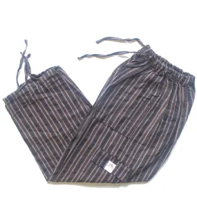 (Medium) Brown and Black with White Stripes 0179