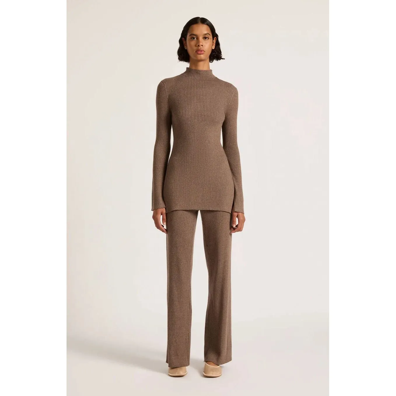 Nude Lucy Malo Knit Tunic - Mocha