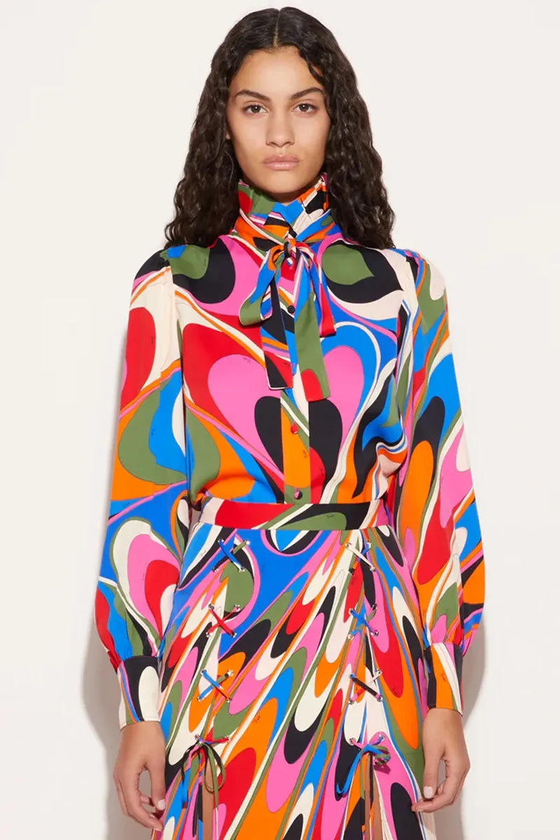 Onde-Print Shirt