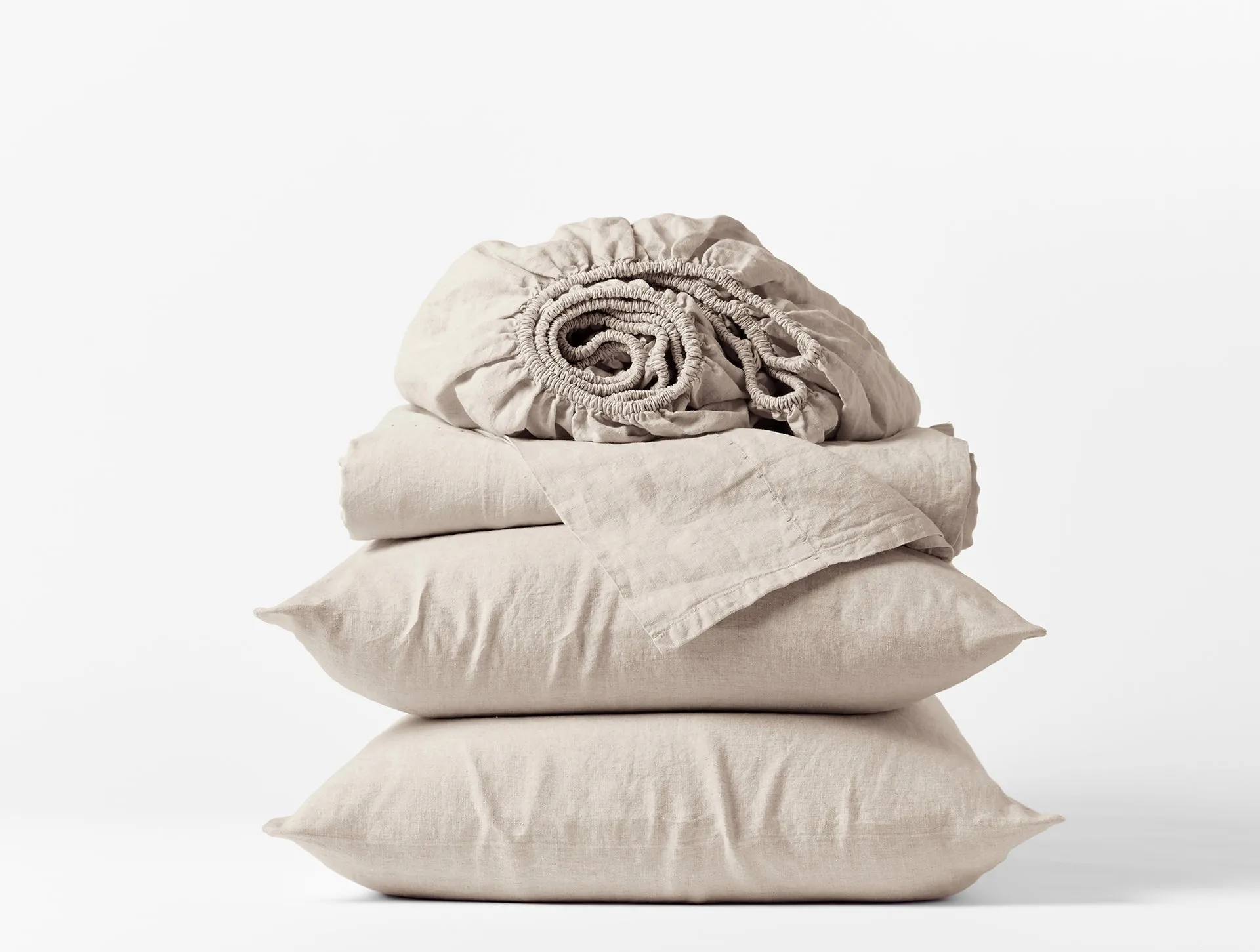 Organic Relaxed Linen Sheets