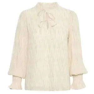 PART TWO TONIKA WHITECAP SPARKLE BLOUSE