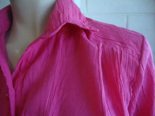 Party Girl Crushed Poly-Cotton Blouse