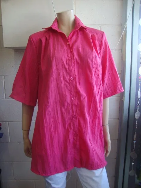 Party Girl Crushed Poly-Cotton Blouse