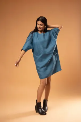 Relaxed Fit Linen Dress