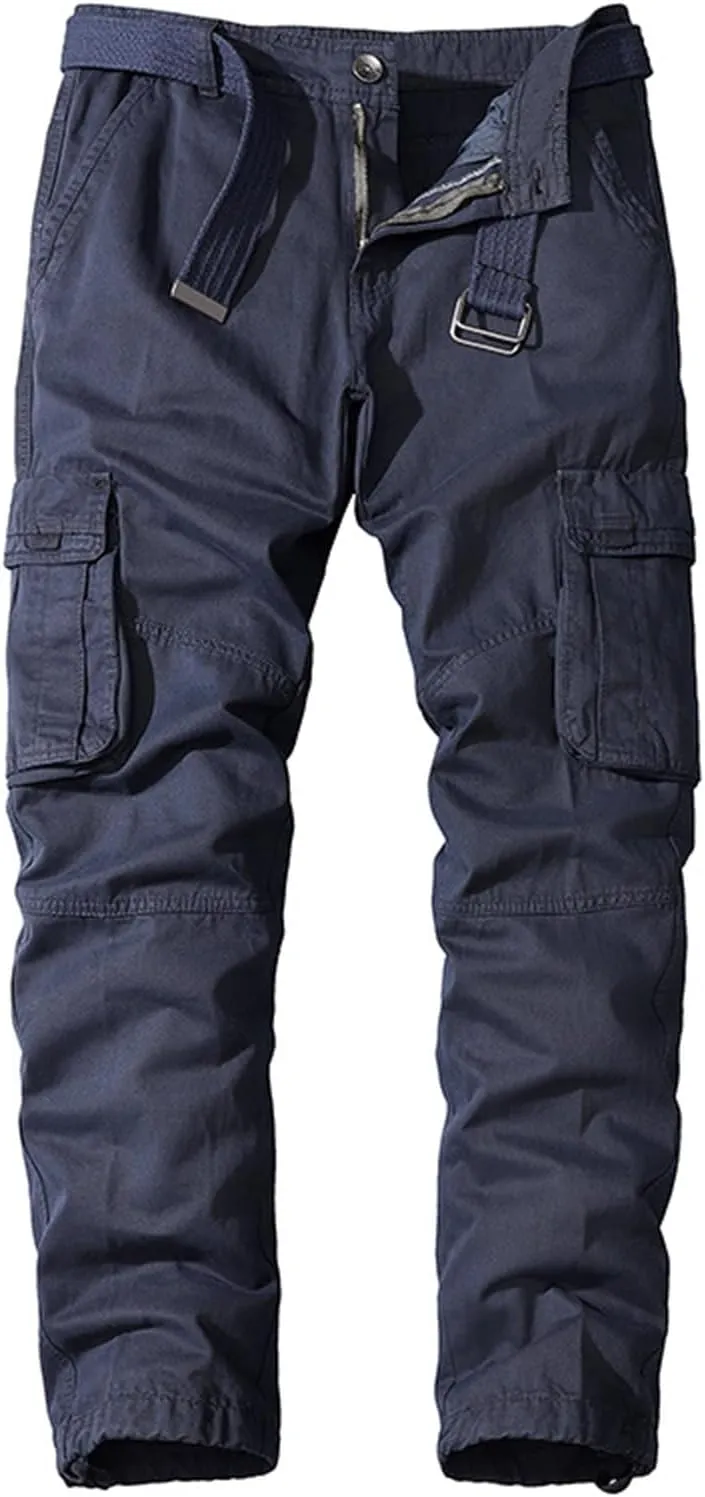Stretchy Cargo Pants for Men Camo Tactical Pants BDU Casual Military Pants Trousers Outdoor Apparel with Multi Pockets