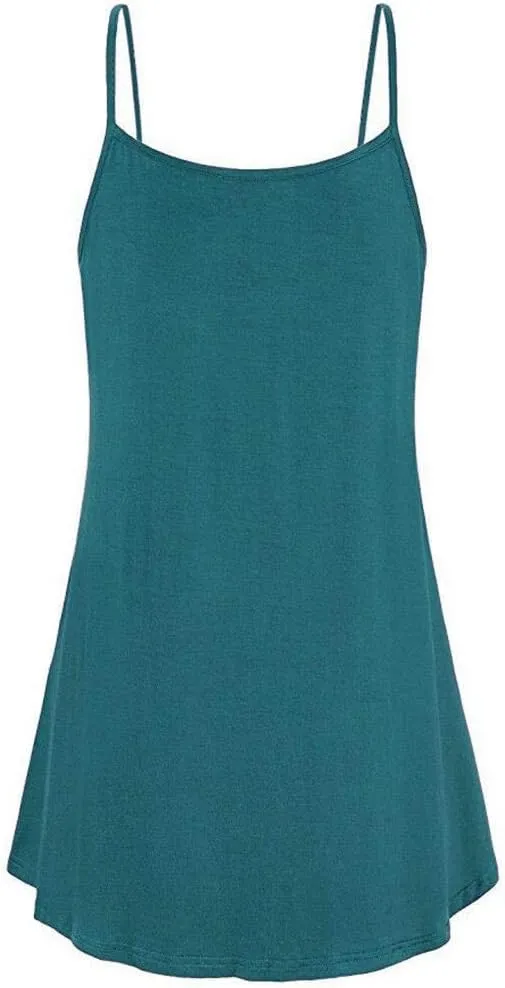 Sundresses for Women 2024 Casual Button Down Short Summer Dresses Loose Solid Spaghetti Strap Ruched Flowy Sun Dress