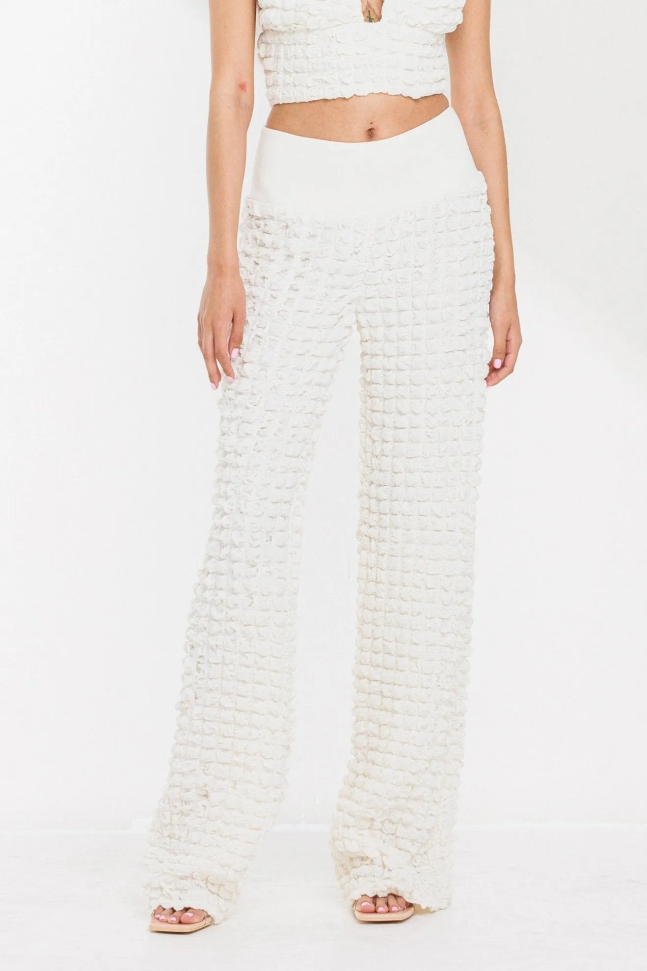TAHITI BUBBLE KNIT SET BOTTOMS