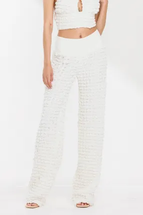 TAHITI BUBBLE KNIT SET BOTTOMS