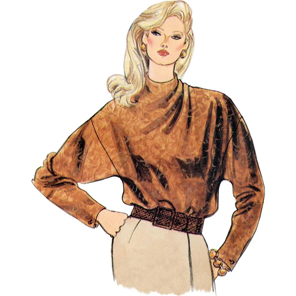Vogue Pattern V1902 Misses' Blouse