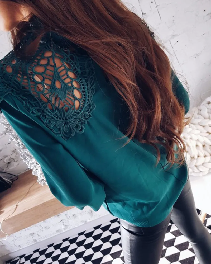 Women's Long Sleeve Chiffon Shirts