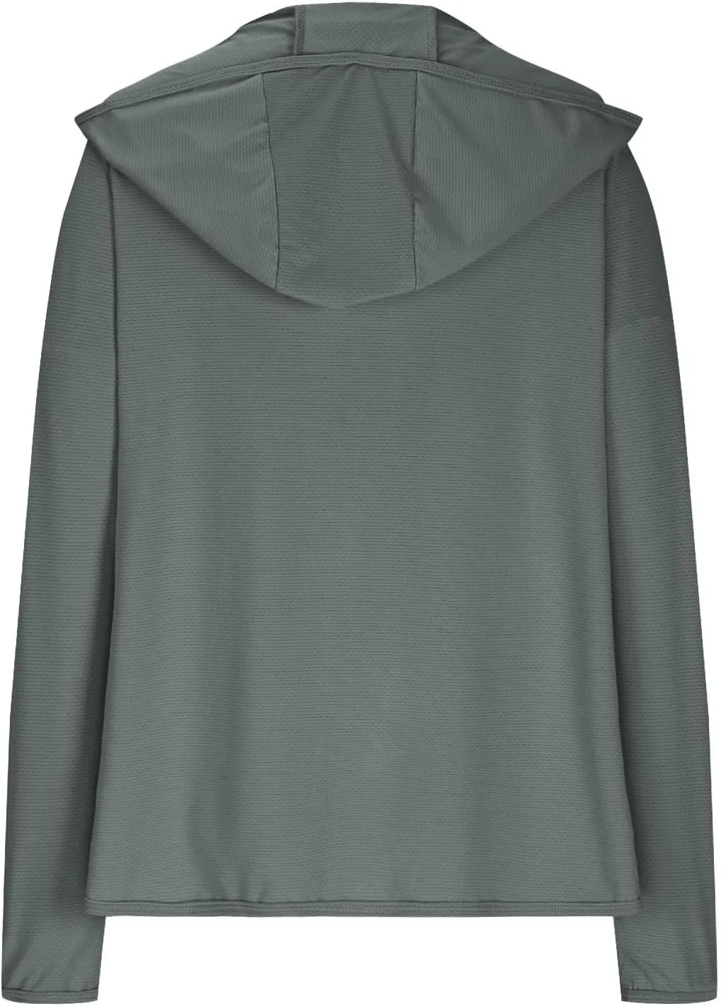 Women's UPF 50  Hooded Sun Shirt Lightweight Long Sleeve Sunscreen Hooded Jacket Summer Ultra Soft Full Zip Up Hoodie